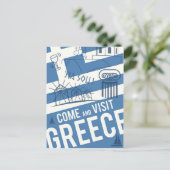 ギリシャ来を訪問 ポストカード (スタンド正面)