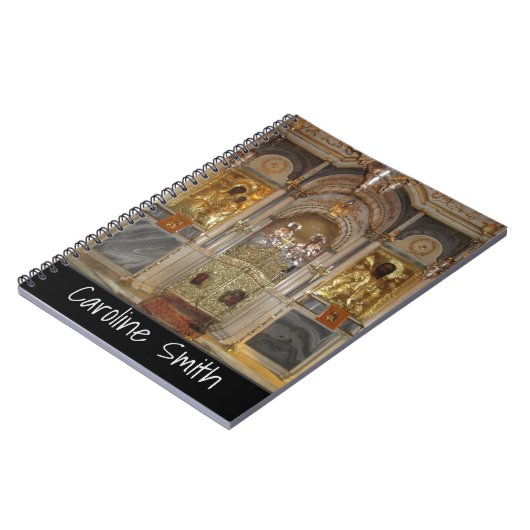 ギリシャ正教会のイコノスタシスあなたの名前 ノートブック (左側)