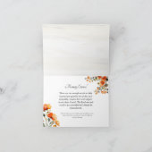 ギリシャ正教会 追悼 謝辞カード サンキューカード (内部)