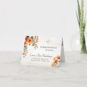 ギリシャ正教会 追悼 謝辞カード サンキューカード (正面)