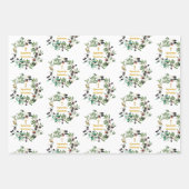 ギリシャ正統Χριστός Ανέστη!オリーブの枝 ラッピングペーパーシート (正面3)