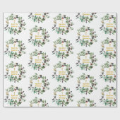 ギリシャ正統Χριστός Ανέστη!オリーブの枝 ラッピングペーパー (フラット)