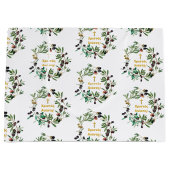 ギリシャ正統Χριστός Ανέστη!オリーブの枝 ラージペーパーバッグ (正面)