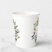 ギリシャ正統Χριστός Ανέστη!オリーブの枝 紙コップ (左)