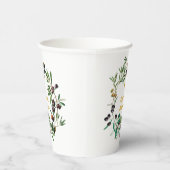 ギリシャ正統Χριστός Ανέστη!オリーブの枝 紙コップ (右)