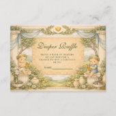 ギリシャ沿岸のカラムディッパーラッフル エンクロージャーカード (正面)