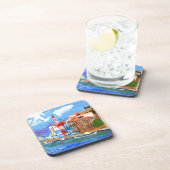 ギリシャ沿岸 コースター (右側)