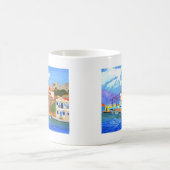 ギリシャ沿岸 コーヒーマグカップ (中央)