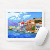 ギリシャ沿岸 マウスパッド (マウス)