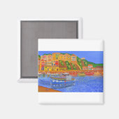 ギリシャ海岸 マグネット (正面/裏面)