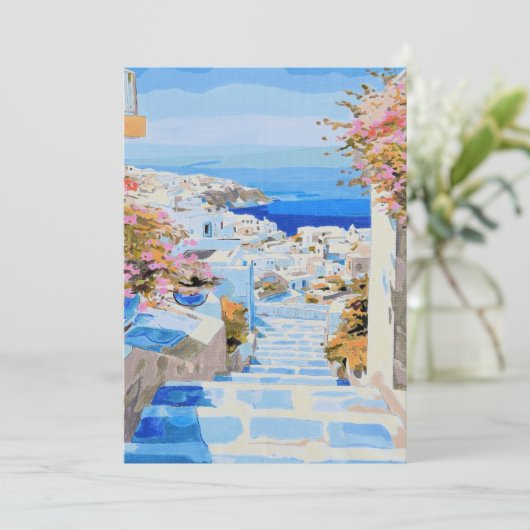 ギリシャ海岸 招待状 (スタンド正面)