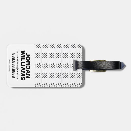 ギリシャ疑問に思の部族の紋章を持つ女性 ラゲッジタグ (裏面横)