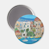 ギリシャ磁石，アエギナ マグネット (正面/裏面)