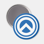 ギリシャ磁石 – ラムダ記号 マグネット (正面/裏面)