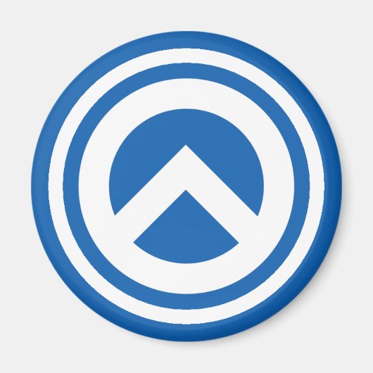 ギリシャ磁石 – ラムダ記号 マグネット (正面)