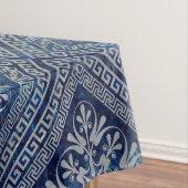 ギリシャ神々蛇行鍵オーナメント テーブルクロス (インサイチュ)