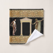 ギリシャ神の贈り物 - ゲスト タオルセット (ウォッシュタオル)