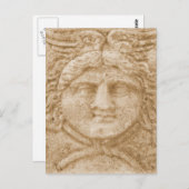 ギリシャ神エルメス写真古代エルメス像 ポストカード (正面/裏面)