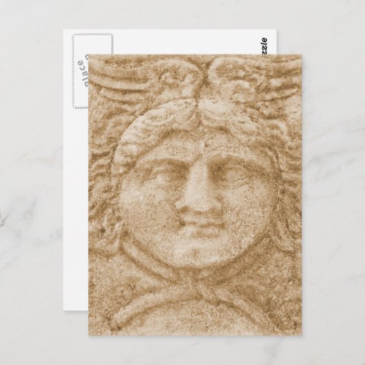 ギリシャ神エルメス写真古代エルメス像 ポストカード (正面/裏面)