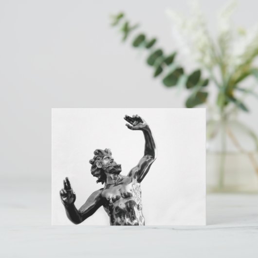 ギリシャ神ゼウス ポストカード (スタンド正面)