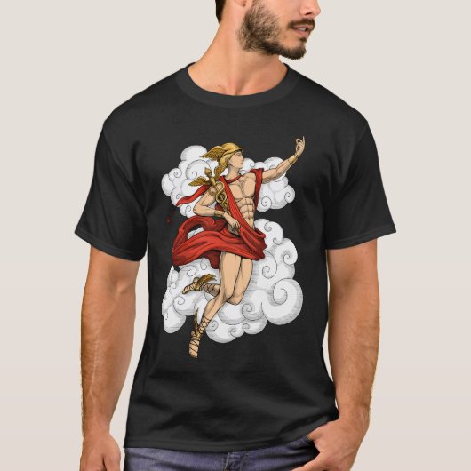 ギリシャ神ヘルメス Tシャツ (正面)