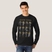 ギリシャ神話の神々 ギリシャの古代伝説 Tシャツ (正面フル)