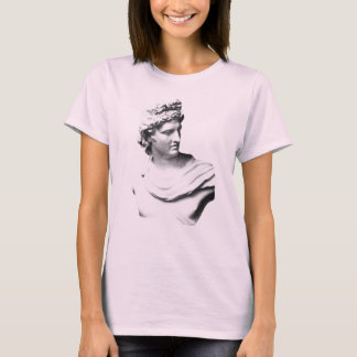 ギリシャ神話の神アポロ像ギフト Tシャツ