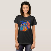 ギリシャ神話の芸術の女神たち Tシャツ (正面フル)