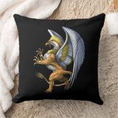 ギリシャ神話グリフィン クッション (ブランケット)
