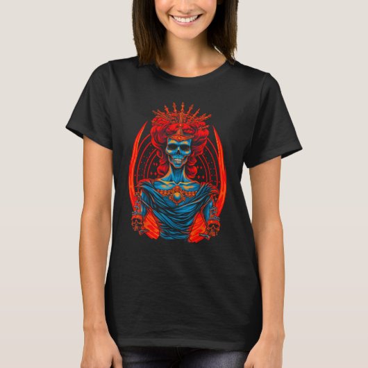 ギリシャ神話 ペルセポネイア ハデス 妻 Tシャツ (正面)