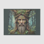 ギリシャ神話：木のドリュス（トレント） 薄葉紙 (正面)