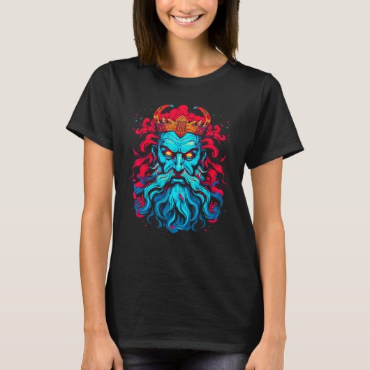 ギリシャ神話 死の神 ハデス Tシャツ (正面)