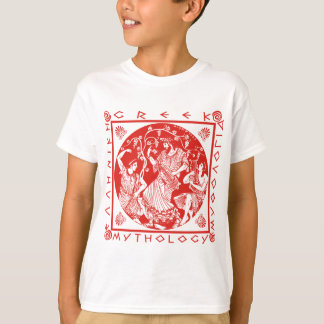 ギリシャ神話-赤 Tシャツ