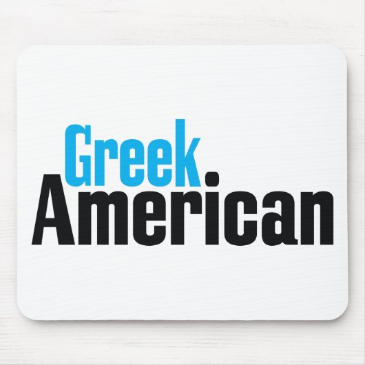 ギリシャ系アメリカ人 マウスパッド (正面)