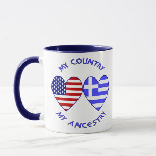 ギリシャ系アメリカ人 祖国 マグカップ