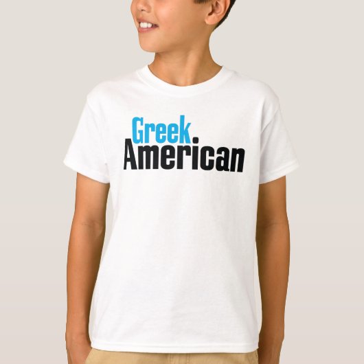 ギリシャ系アメリカ人 Tシャツ (正面)