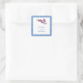 ギリシャ結婚の封筒用シール スクエアシール (バッグ)