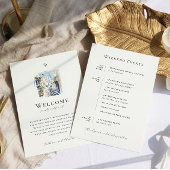 ギリシャ結婚の週末のウェルカム旅程 メニュー