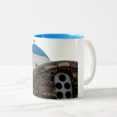 ギリシャ美しい ツートーンマグカップ (正面右)