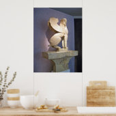 ギリシャ聖門大理石スフィンクスのポスター ポスター (キッチン)