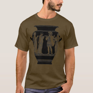 ギリシャ花器古代ギリシャ陶器 Tシャツ