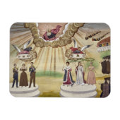 ギリシャ解放のための神々への祈りの言葉 マグネット (横)