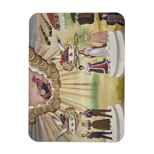 ギリシャ解放のための神々への祈りの言葉 マグネット (縦)