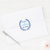 ギリシャ誇りを持った人であること スクエアシール (封筒)