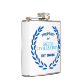 ギリシャ誇りを持った人であること フラスク (右)