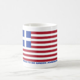 ギリシャ誇りを持った系アメリカ人に! コーヒーマグカップ