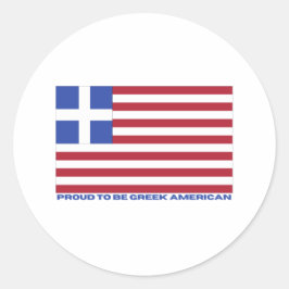 ギリシャ誇りを持った系アメリカ人に! ラウンドシール