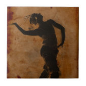 ギリシャ語で踊ること タイル (正面)