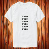 ギリシャ語でOuzoのΟύζο Tシャツ