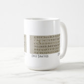 ギリシャ語のジョン1 コーヒーマグカップ (正面右)